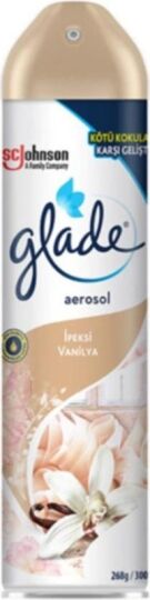 Glade Aerosol Ipeksi Vanilya Oda Kokusu (300 Ml)