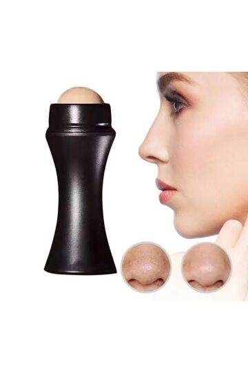 Gold Beauty Volkanik Taş Roller Yağ Emici Masaj Aleti - 1