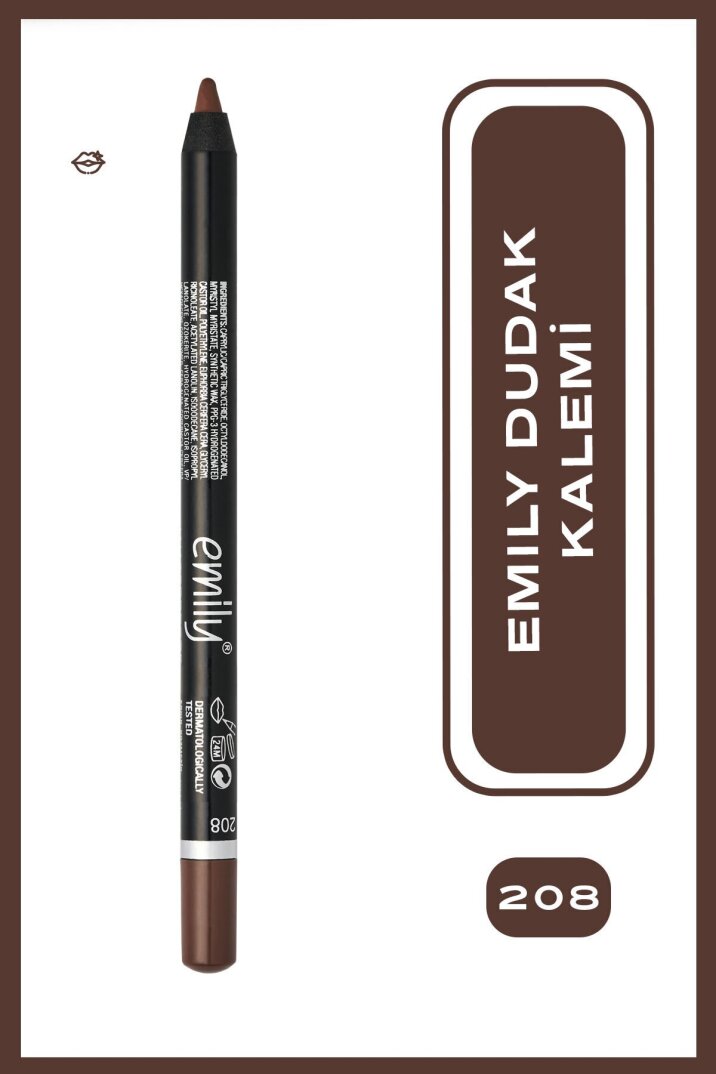 Golden Rose Emily Long Lasting Lip Pencil - 208 - Dudak Kalemi - 1