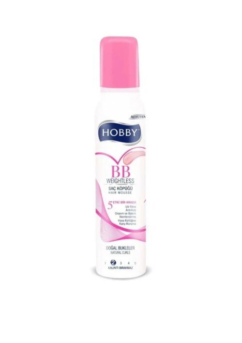 Hobby BB Onarıcı Etkili Hafif Tutuş Saç Köpüğü 150 ML - 1