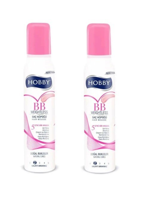 Hobby BB Onarıcı Etkili Saç Köpüğü 2 x 150 ML - 2