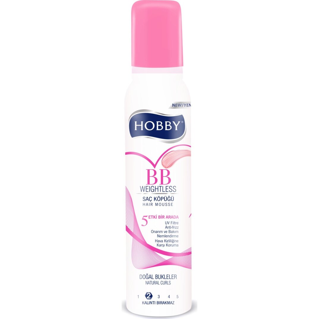 Hobby BB Onarıcı Etkili Saç Köpüğü 2 x 150 ML - 3
