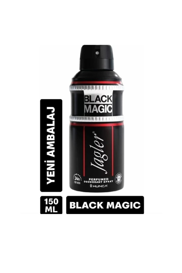 Hunca Jagler Black Magic Erkek Deodorant 150 ml - 1