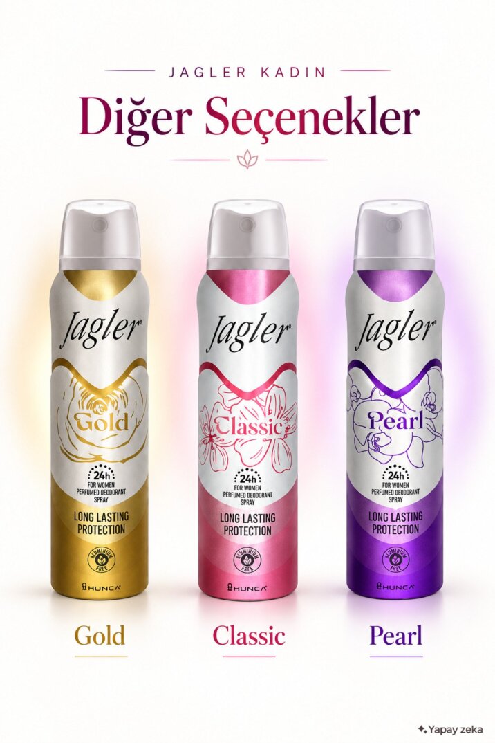 Jagler Pearl Kadın Deodorant 150 ml - 3