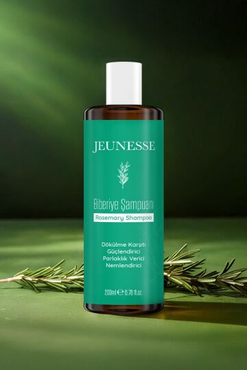 Jeunesse Biberiye Şampuanı Hızlı Saç Uzama Etkili Dökülme Karşıtı Ve Güçlendirici | Rosemary  200 ml - 2
