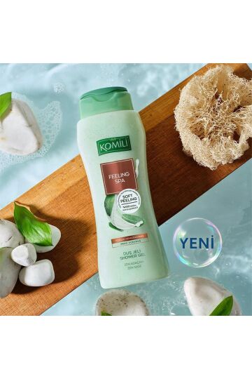 Komili Feeling Spa Adaçayı Duş Jeli - Yoğun Nemlendirme - Vegan - 500 ML - 4