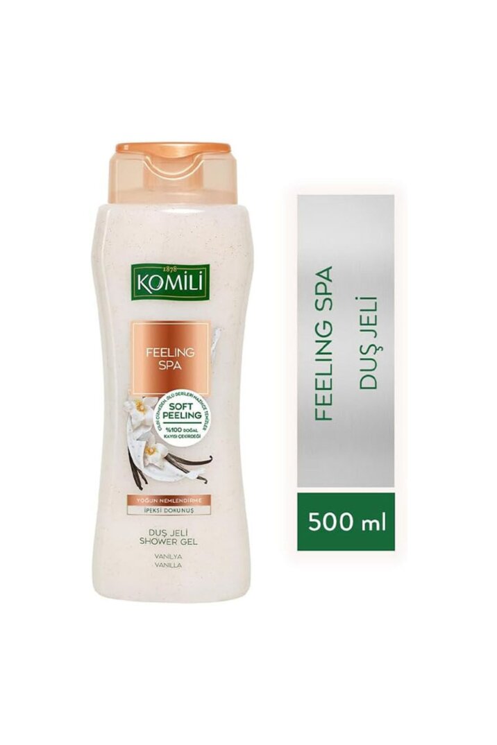 Komili Feeling Spa Vanilya Duş Jeli - Yoğun Nemlendirme - Vegan - 500 ml - 1