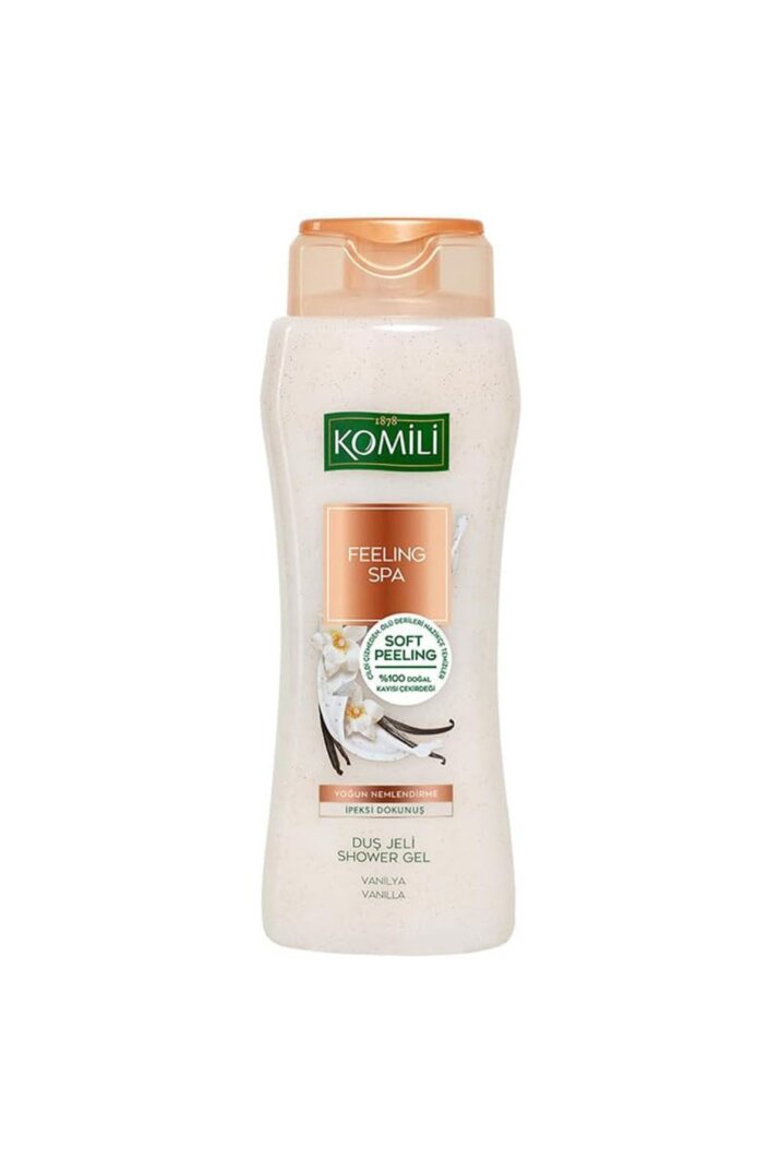 Komili Feeling Spa Vanilya Duş Jeli - Yoğun Nemlendirme - Vegan - 500 ml - 2