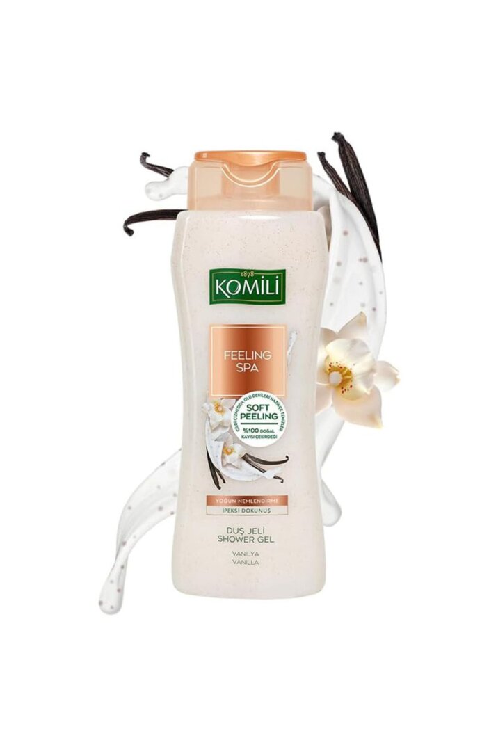 Komili Feeling Spa Vanilya Duş Jeli - Yoğun Nemlendirme - Vegan - 500 ml - 3