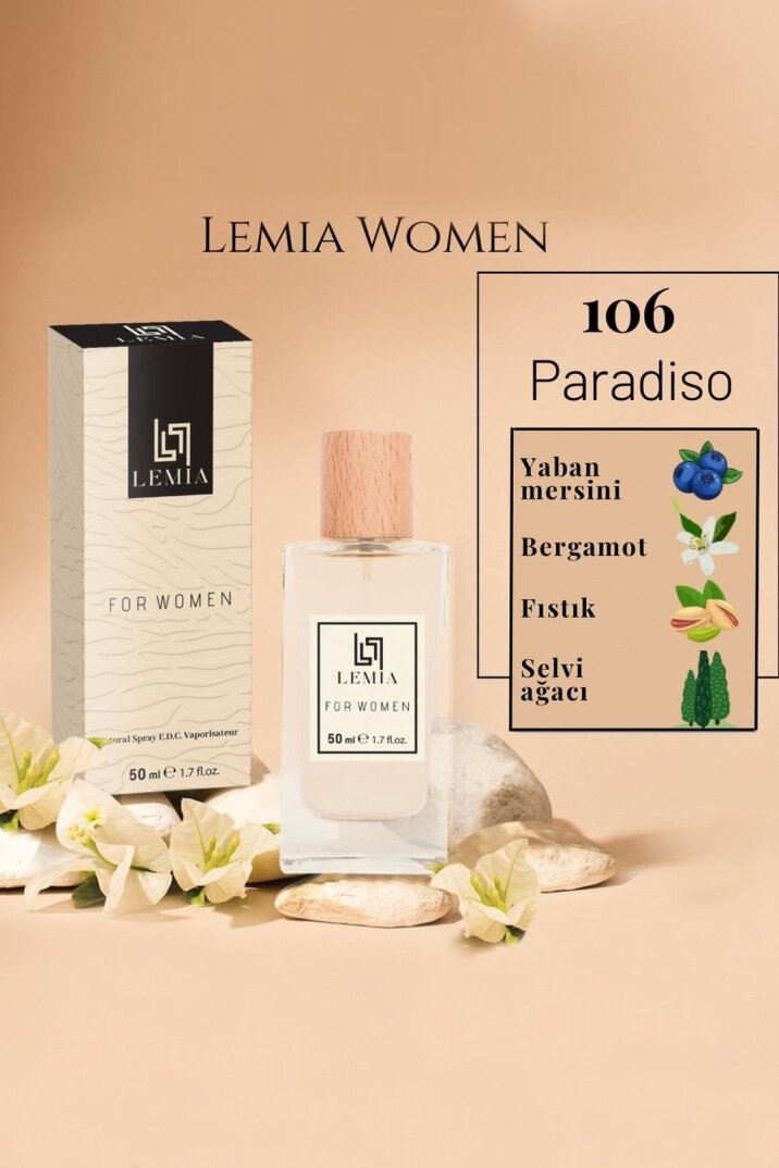 LEMİA 106 Paradise Kadın Edc 50ml - 1