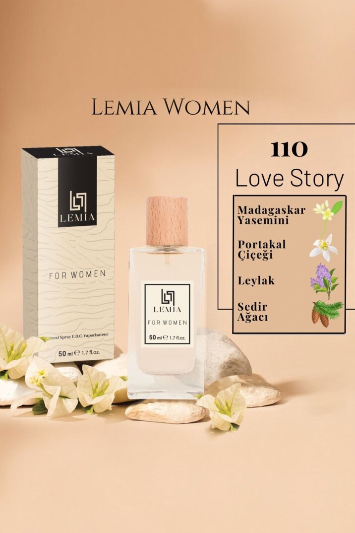 LEMİA 110 Amor Kadın Edc 50ml - 1