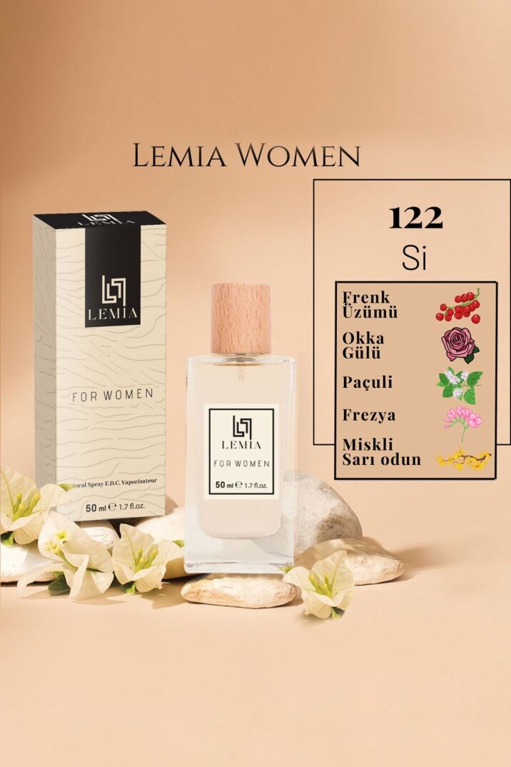 LEMİA 122 Si Kadın Edc 50ml - 1