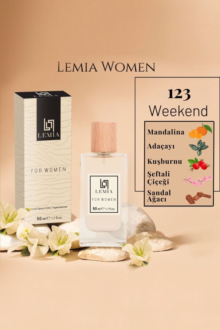 LEMİA 123 Wecend Kadın Edc 50ml - 1