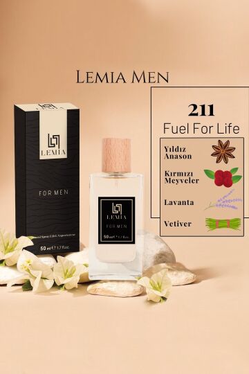 LEMİA 211 Dize Ful For Life Erkek Edc 50ml