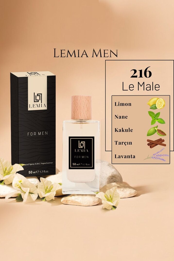 LEMİA 216 Le Male Erkek Edc 50ml - 1
