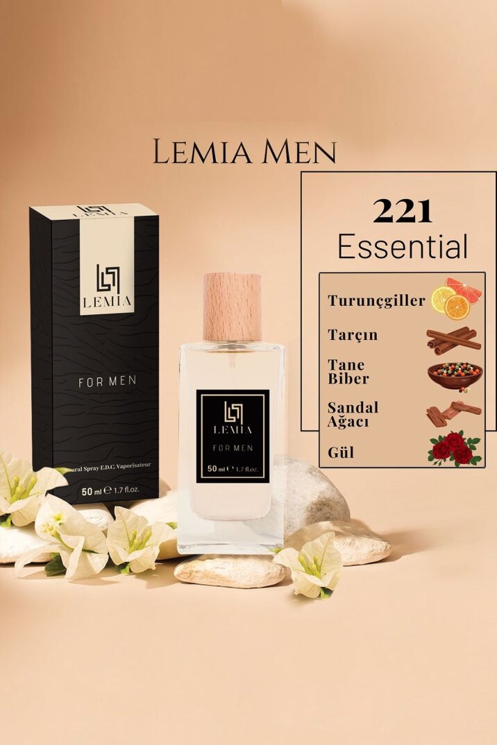 LEMİA 221 Largo Essential Erkek Edc 50ml - 1