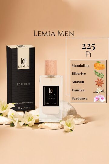 LEMİA Erkek Parfüm 225 Pie Edc 50ml
