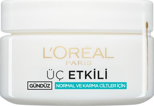 L'Oréal Paris 3 Etkili Günlük Bakım Kremi Normal Ve Karma Ciltler 50ml - 2