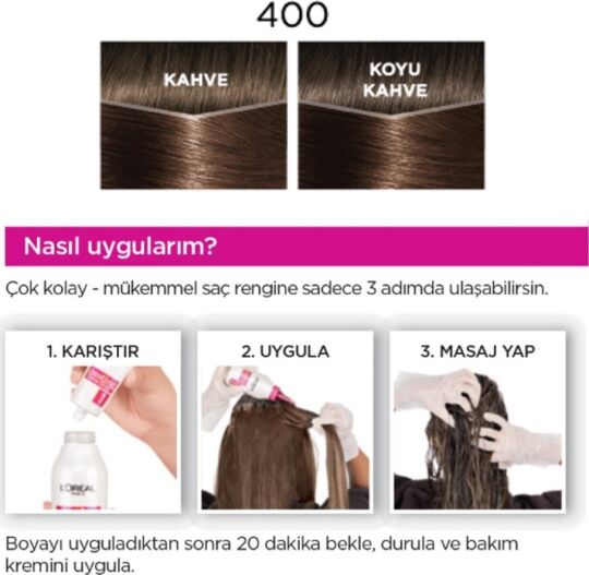 L'Oréal Paris Casting Crème Gloss Saç Boyası - 400 Kestane - 5
