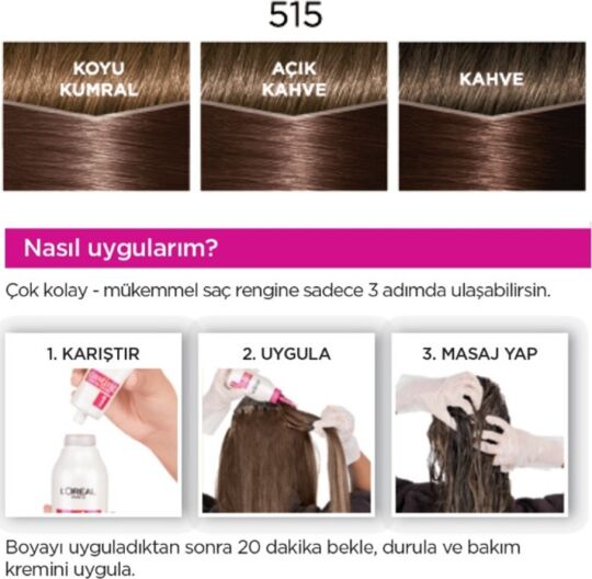 L'Oréal Paris Casting Crème Gloss Saç Boyası - 515 Buzlu Çikolata - 5