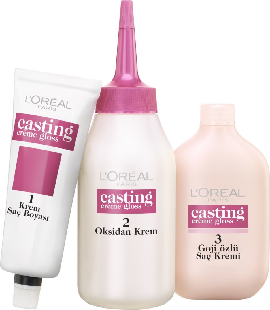 L'Oréal Paris Casting Crème Gloss Saç Boyası - 550 Böğürtlen Kızılı - 4