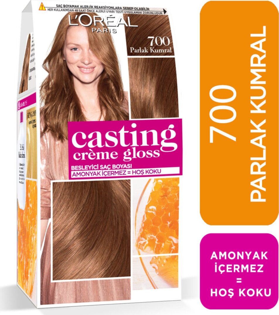 L'Oréal Paris Casting Crème Gloss Saç Boyası 700 Parlak Kumral - 1