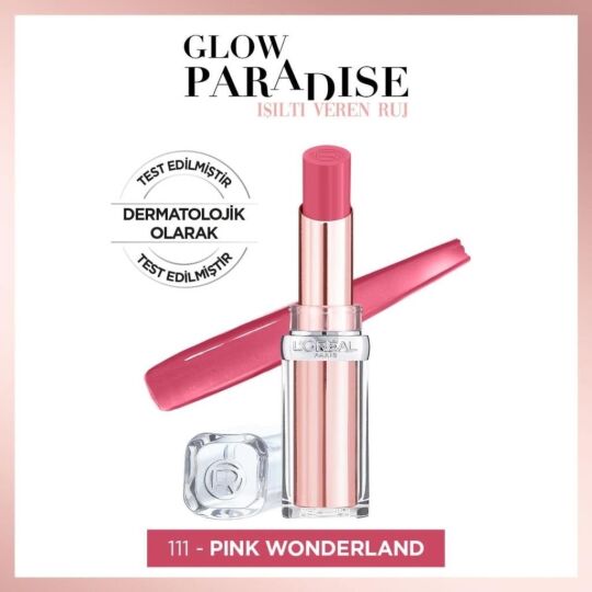 L'Oréal Paris Color Riche Shine Ruj 111 Instaheaven - Pembe - 1