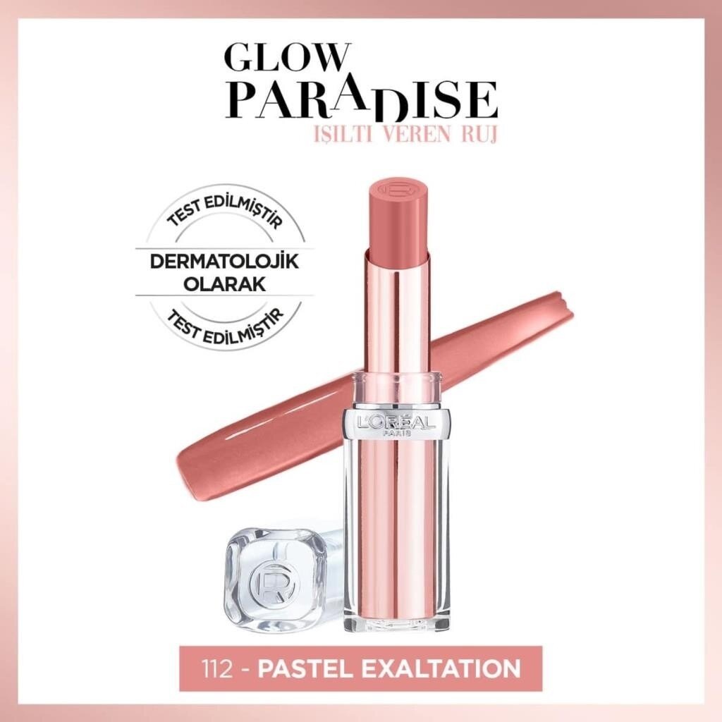 L'Oréal Paris Color Riche Shine Ruj 112 Only in Paris - Pembe - 1