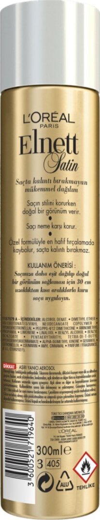 L'oréal Paris Elnett Güçlü Tutuş Saç Spreyi - 3