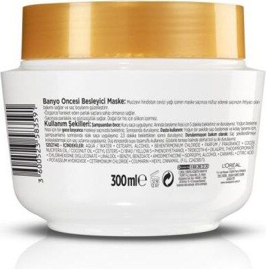L'Oréal Paris Elseve Hindistan Cevizi & Değerli Yağlar Eşsiz Karışım Banyo Öncesi Maske - 2