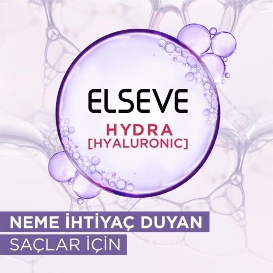 L'oréal Paris Elseve Hydra [hyaluronic] 72 Saat Nem ile Dolgunlaştıran Maske 300ML - 3