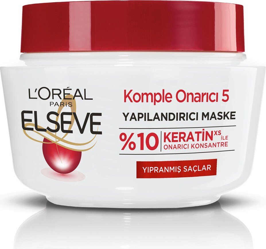 L'Oréal Paris Elseve Komple Onarıcı 5 Maske 300 ml - 2