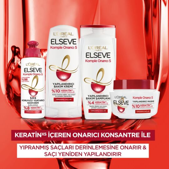 L'Oréal Paris Elseve Komple Onarıcı 5 Maske 300 ml - 5