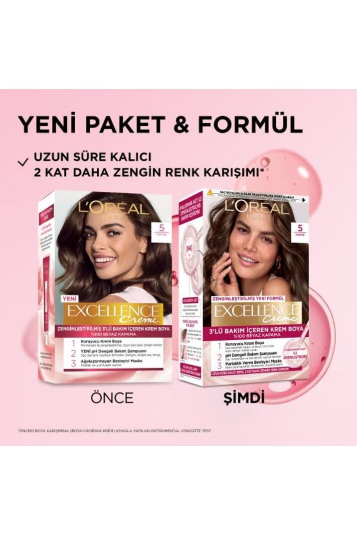L'Oréal Paris Excellence Creme 5 Kahve Saç Boyası - 2