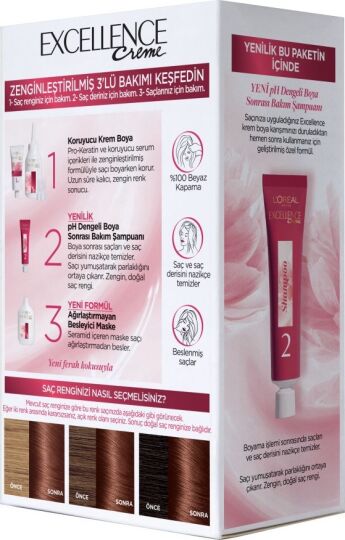 L'oréal Paris Excellence Creme Saç Boyası 5.5 Kızıl Kestane - 3