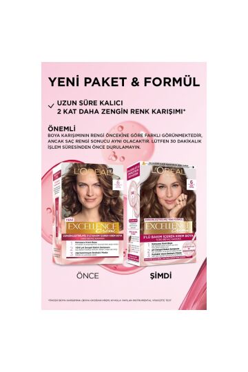 L'oréal Paris Excellence Creme Saç Boyası - 6 Açık Kahve - 3