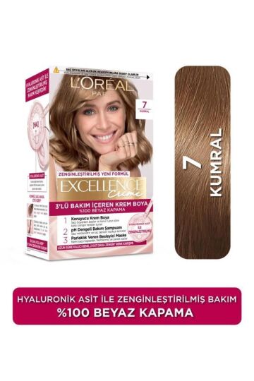 L'Oréal Paris Excellence Creme Saç Boyası 7 Kumral