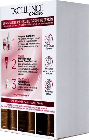 L'oréal Paris Excellence Creme Saç Boyası 7.3 Altın Kumral - 3