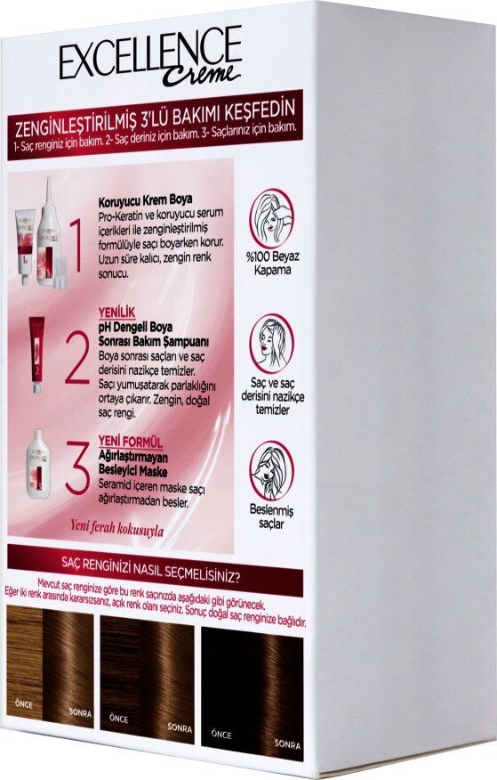L'oréal Paris Excellence Creme Saç Boyası 7.3 Altın Kumral - 3