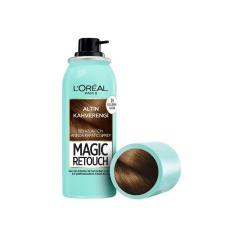 L'Oréal Paris Magic Retouch Beyaz Dipleri Kapatıcı Sprey - Altın Kahverengi - 1