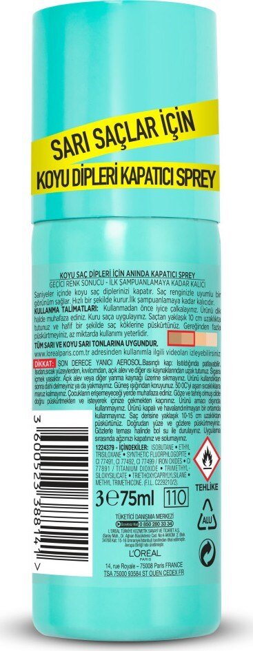 L'Oréal Paris Magic Retouch Koyu Dipleri Kapatıcı Sprey - Sarıdan Koyu Sarıya - 4
