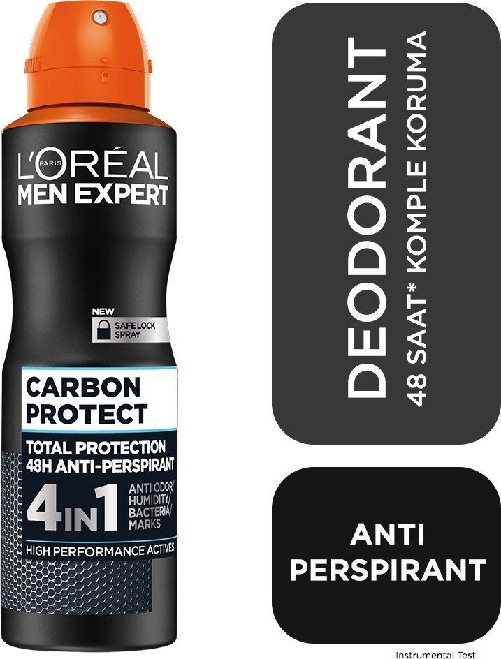 L'Oréal Paris Men Expert Carbon Protect Anti Perspirant Deodorant 150Ml - 1