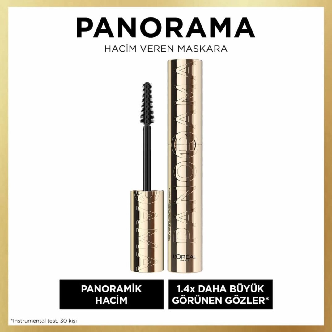 L'oréal Paris Panorama Hacim Veren Maskara Siyah - 1