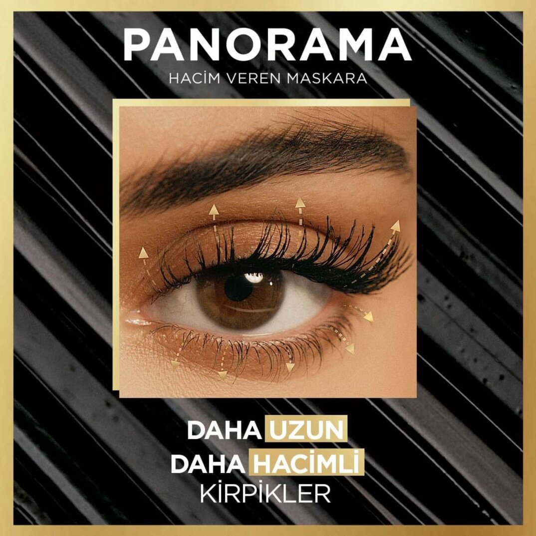 L'oréal Paris Panorama Hacim Veren Maskara Siyah - 3