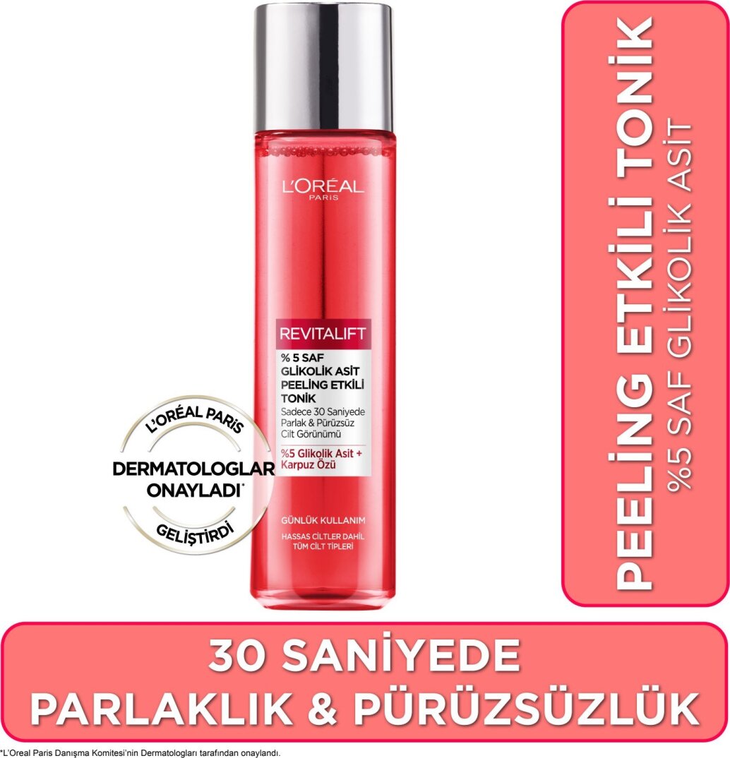 L'oréal Paris Revitalift %5 Saf Glikolik Asit Peeling Etkili Tonik - 1