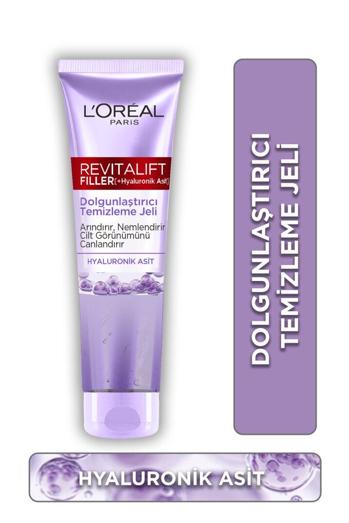 L'Oréal Paris Revitalift Filler Dolgunlaştırıcı Hyaluronik Asit Temizleme Jeli 150 ML - 1