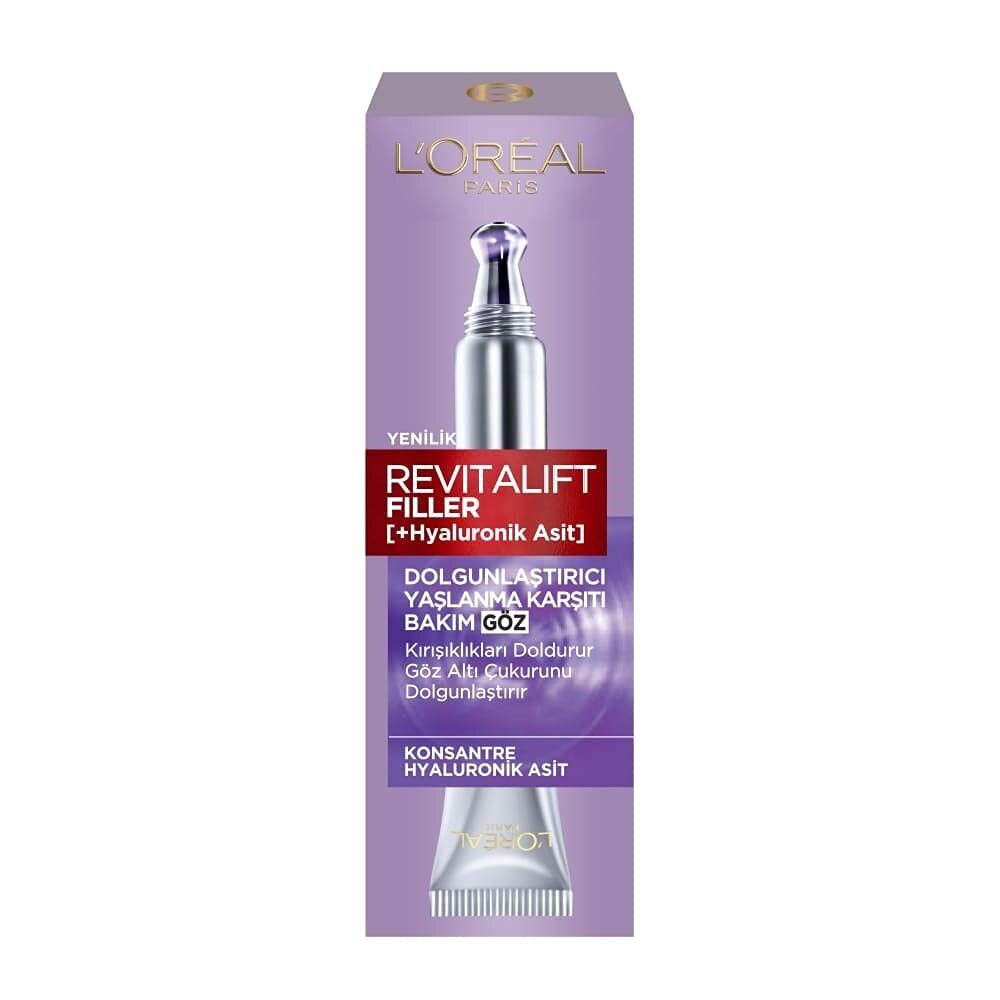 L'Oréal Paris Revitalift Filler Dolgunlaştırıcı Yaşlanma Karşıtı Göz Bakım Kremi - Hyaluronik Asit (15 ml) - 2