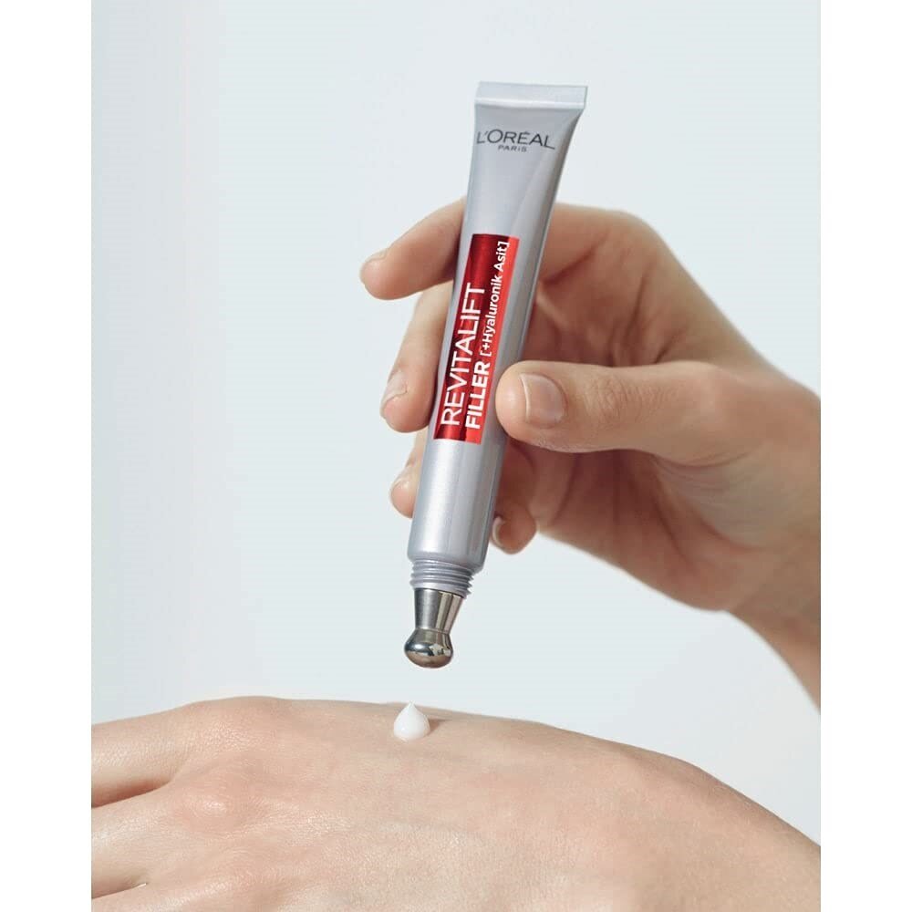 L'Oréal Paris Revitalift Filler Dolgunlaştırıcı Yaşlanma Karşıtı Göz Bakım Kremi - Hyaluronik Asit (15 ml) - 8
