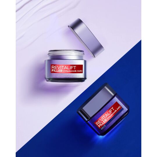 L'Oréal Paris Revitalift Filler Yoğun Dolgunlaştırıcı Yaşlanma Karşıtı Gece Kremi Hyaluronik Asit - 8