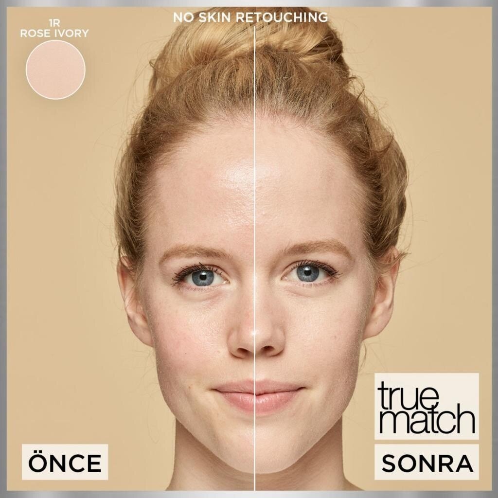 L'Oréal Paris True Match Bakım Yapan Fondöten 1R ROSE IVORY - 2